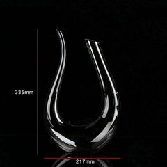 Crystal Swan-Inspired 1500ml Wine Decanter