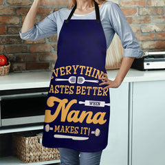 Grandma's Kitchen Apron - Everything Tastes Better when Nana Make It!