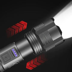 Tactical Hunting LED Flashlight with Power Bank